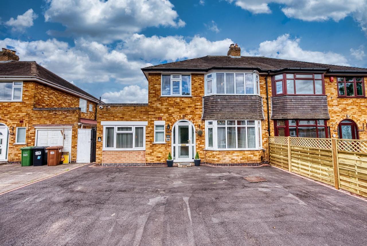 Elegant 5 Bed House - Sleeps 9, Central Solihull, Nec, Jlr, Hs2, Resorts World, Airport Business And Leisure Stays, Dış mekan fotoğraf